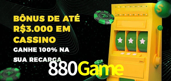 880Game melhor bônus de depósito