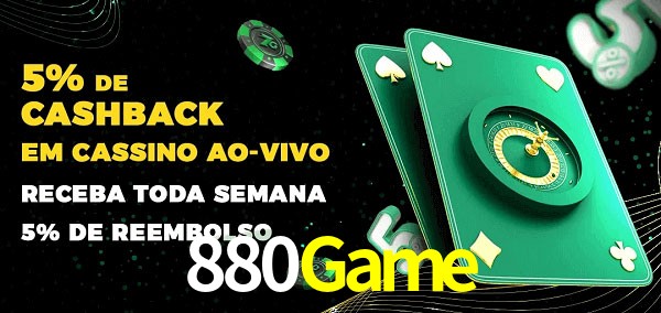 Promoções do cassino ao Vivo 880Game